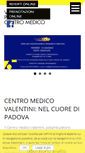 Mobile Screenshot of centromedicovalentini.it
